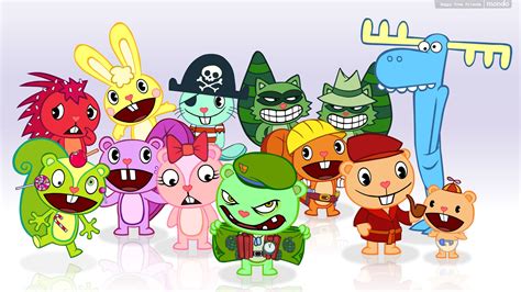 happy three friends|happy tree friends family.